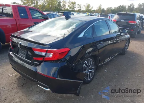 2018 Honda Accord Hybrid Ex из США, поврежденный, VIN 1HGCV3F46JA007400